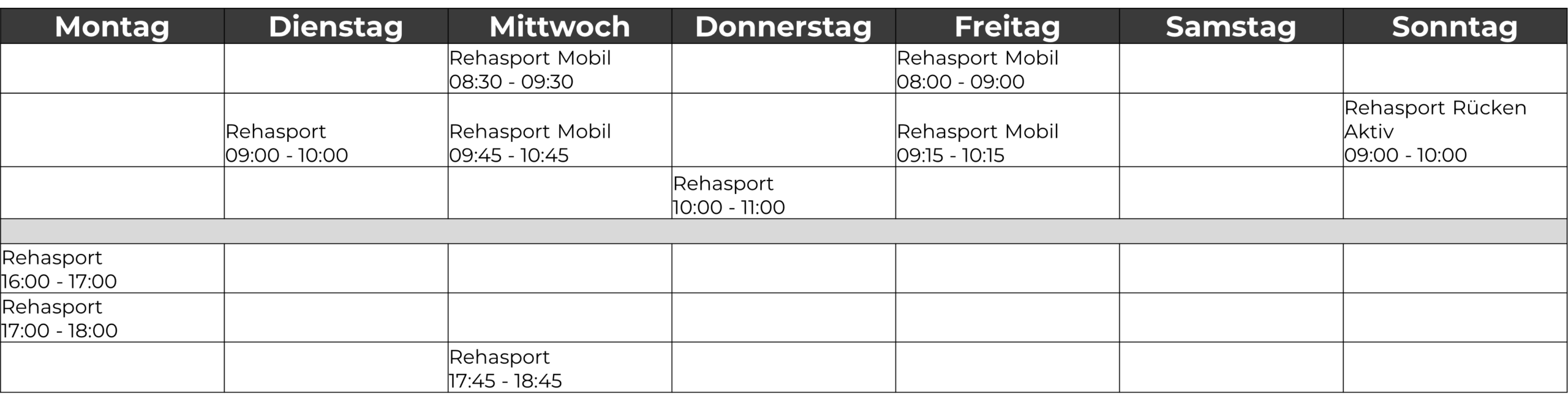 Rehasport